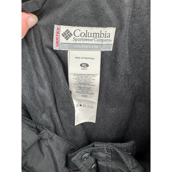 Columbia Vertex Omni-Shield Snowboard Ski Pants Mens XL Black Cargo - Picture 10 of 15